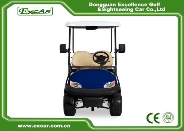 EXCAR Dark Blue 48V Battery Powered Golf Cart AU CHAFTA Approved 2+2 Seats
