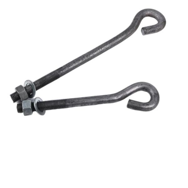 Stainless Steel Precision Hardware Products OEM Plating Concrete L Hook Foundation Bolts