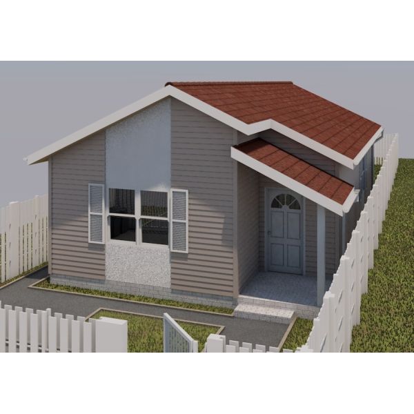 Telha de aço da resina de Keel Frame Metal Home Villa da construção Q235 estrutural de aço