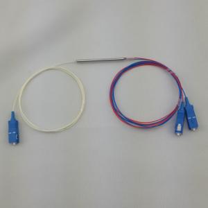 Conector do SC do divisor da fibra ótica de FBT 1x2/acoplador da fibra ótica com