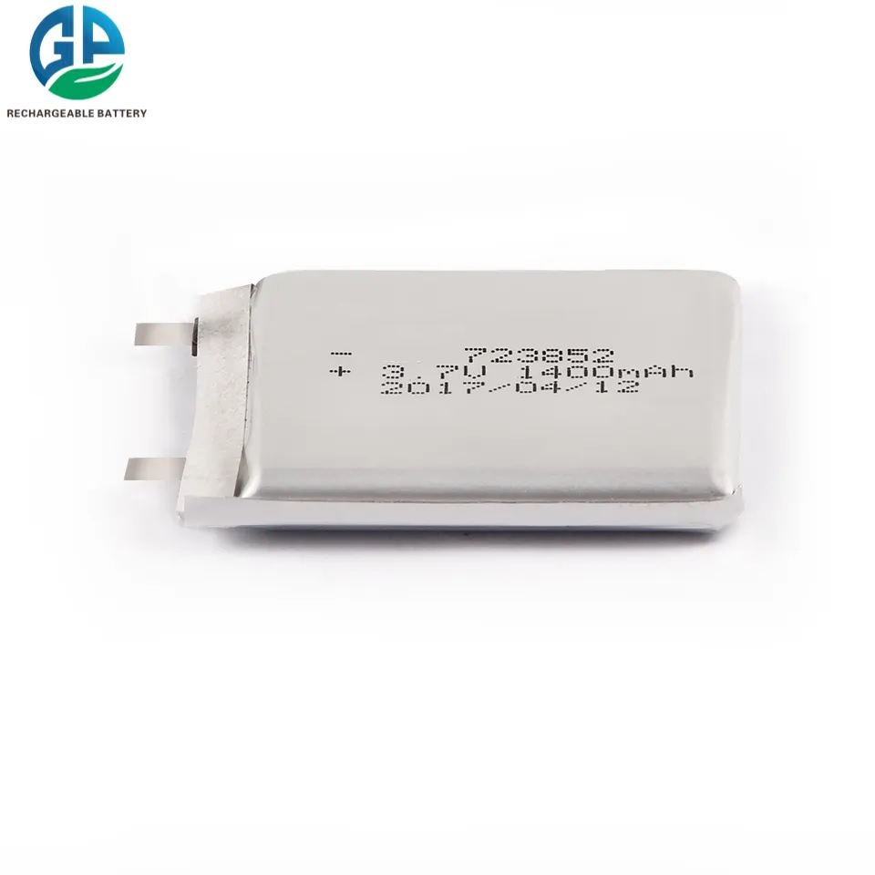 Высокие батареи иона Li разрядки 723852 3.7v 1400mah 1500mah для мини аварийной ситуации силы