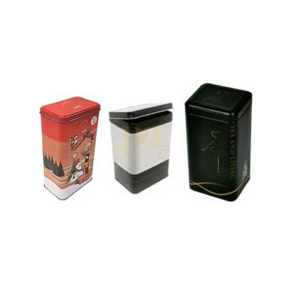 DADI Customized Food Packaging Tin High End Recycled Tea Tin Boxes