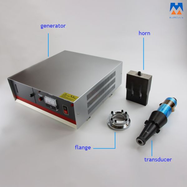 система ультразвуковой сваривать ультразвукового генератора 2600W непрерывная с датчиком и рожком генератора