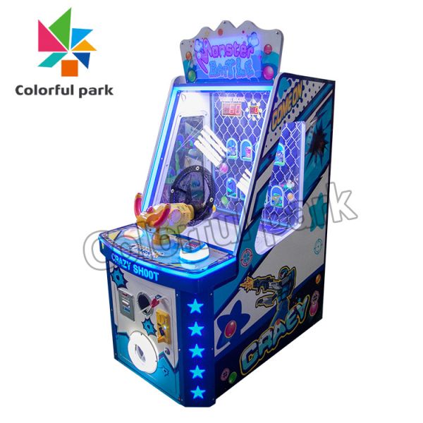 Имитатор 250W автомобиля машины аркады гонок автомобиля сражения чудовища акриловый