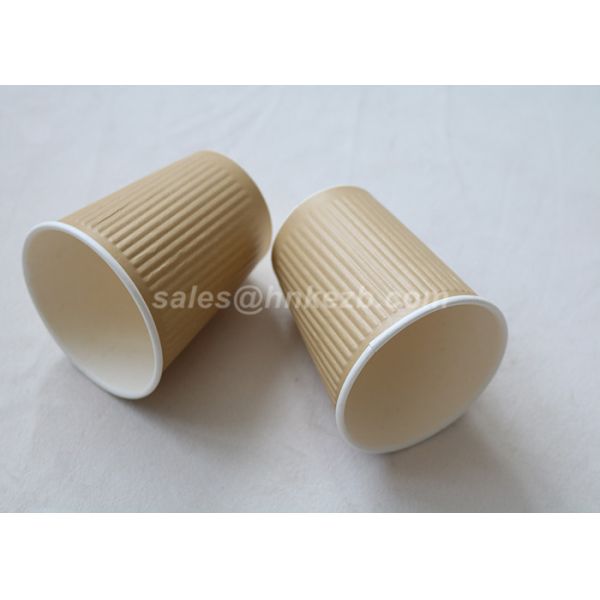 Disposable Cold Drink Paper Cups Single Wall Drinking Cups With Lids 20oz