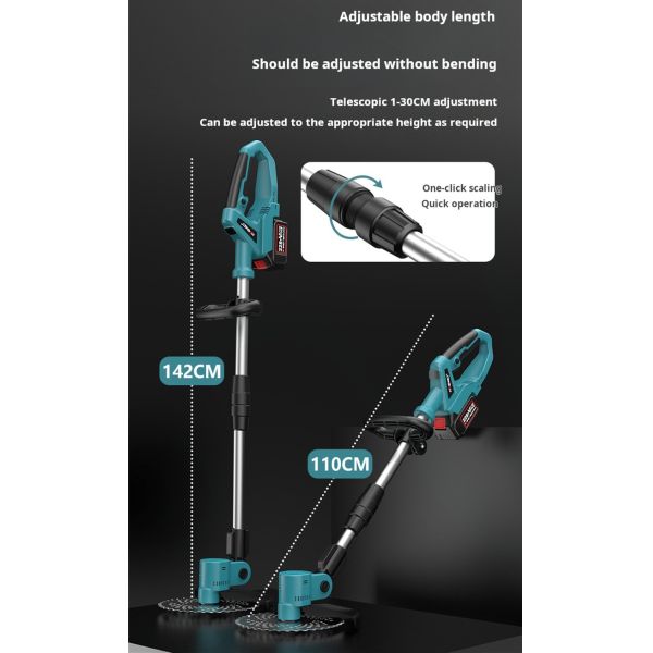 9 дюймовый бесстыкочный электрический садовый газонокосилка 500 Вт с дисплеем питания