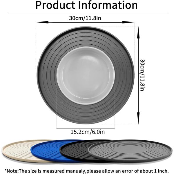 Силиконовый коврик для кормления собак и кошек Placemat нескользящий водонепроницаемый коврик для собак коврик для собак для пищи Вода Необходимые для путешествий