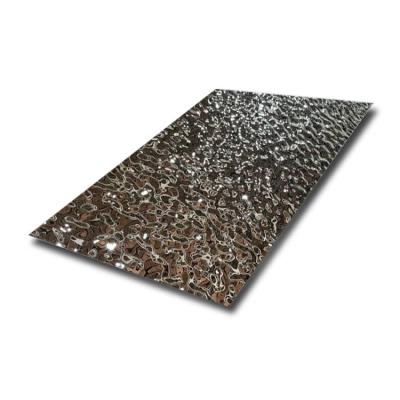 0.3mm Stainless Steel Profile Wall Paneling 304 316L 4x8 Corrugated Sheet Color Plated