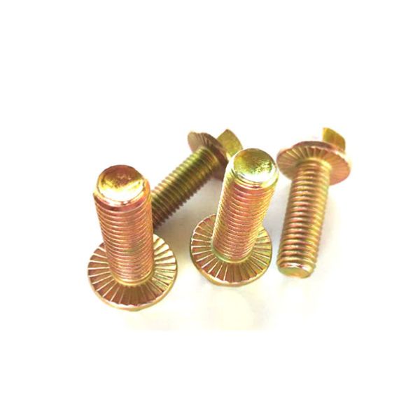 DIN 6921 Grade 4.8/8.8 Zinc Coated Serrated Flange Bolt Iso4162/EN1665 Hex Flange Screws