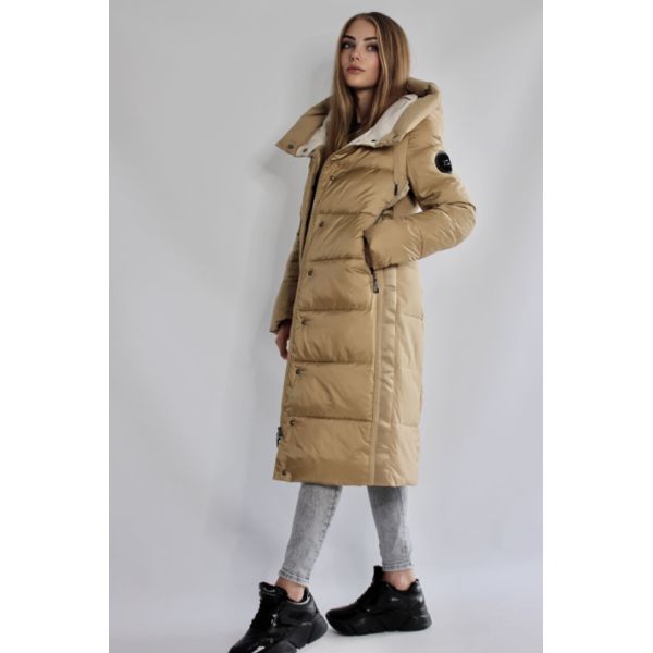 FODARLLOY Collection Warm Hooded Cotton-padded Clothes Slim Long Down Winter Jackets Women Coats Woman Coat Elegant Casual Thick