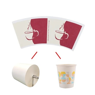Recycled Paper Cup Fan Food Grade 10oz 12oz 14oz Craft Tutorial For Kids for Restaurant