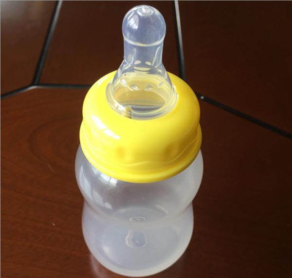 Disposable 150ml Milk Baby Feeding Bottle With Wide Neck Bpa Free Child Fence
