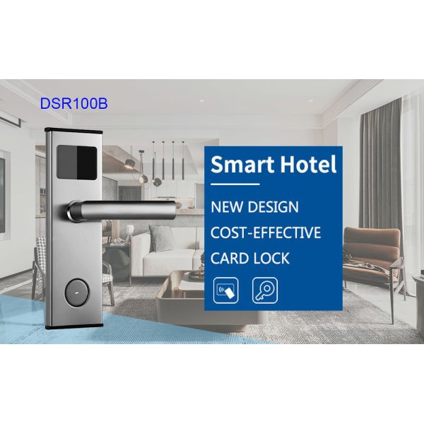 гостиница замка 0.25s 25mm ключевая электронная умная с системой карт RFID