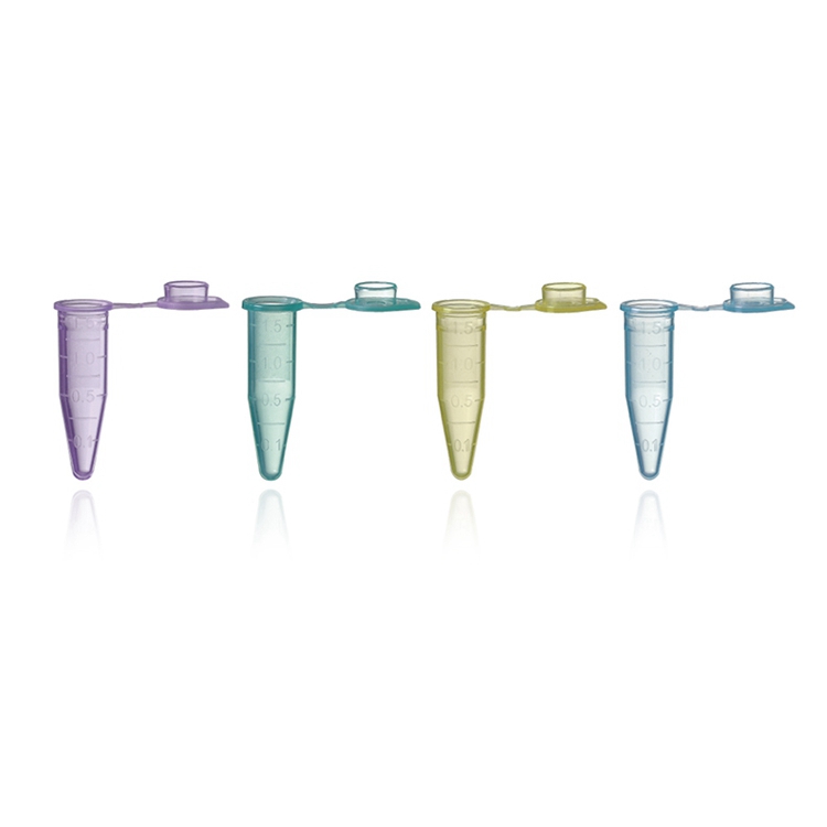 Disposable 0.2ml 0.5ml 1.5ml Sterile PP Conical Bottom Micro Medical Lab Test Centrifuge Tube With Screw Cap