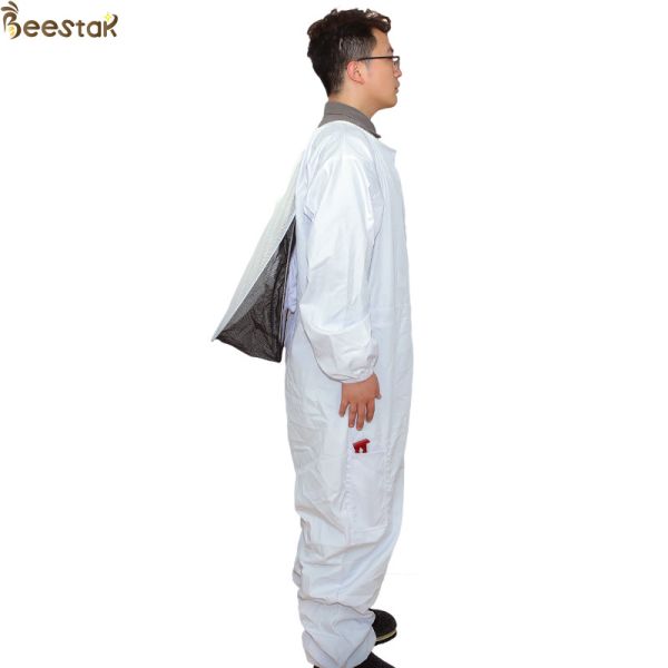 S-XXL провентилировало куртку пчелы с круглым костюмом хлопка хранителя пчелы костюма пчеловодства вуали