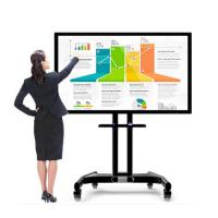 Panneau éducatif 60Hz de contact de Digital d'écran tactile intelligent infrarouge de tableau blanc
