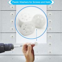 Des lave-linge isolants en plastique standard avec une excellente résistance chimique et une épaisseur de 0,5 mm