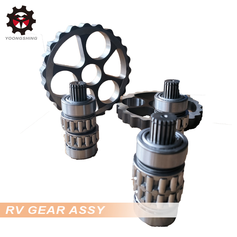 PC50uu-2 RV Gear Assy  for PC50uu PC45-1 Excavator Travel Reducer Gear Box Final Drive with Gear Bearing