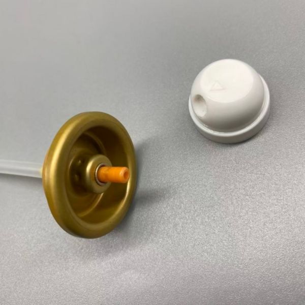 Aerosol Deodorant Body Spray Valve with Ultra-Fine Mist Continuous Dispensing for High-Speed Filling Lines