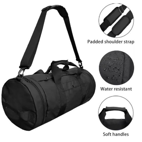 50l Multi-Funcation Waterproof Duffle Backpack With Shoe Compartment