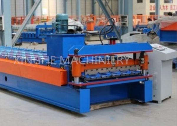 Galvanised Steel Sheets Corrugation Roof Panel Roll Forming Machine 12 Months Warranty