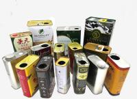 Manufacturer 175ml 250ML-500ML Food Grade Metal Empty Tin Cans Customizable For Olive Oil Rapeseed Oil Packaging Container