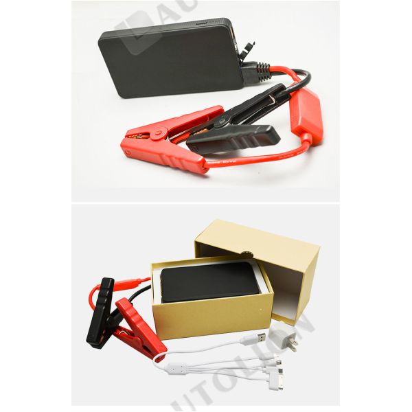 Portable Lithium Car Jump Start Battery , Hand Held Battery Jump Starter