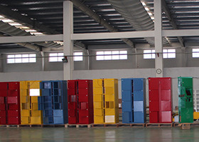 Waterpark/alquiler del dispositivo de los armarios de equipaje del parque del océano con la pantalla táctil de 15 pulgadas Pinpad