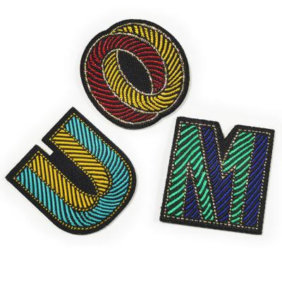 Cartoon Iron On Woven Patch Eco Friendly Weaving Technics For Garments