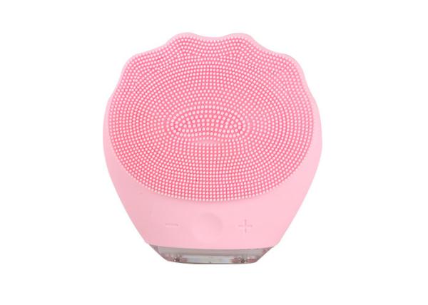 290mA 5 Gears Food Grade Supersonic Silicone Facial Cleansing Brush