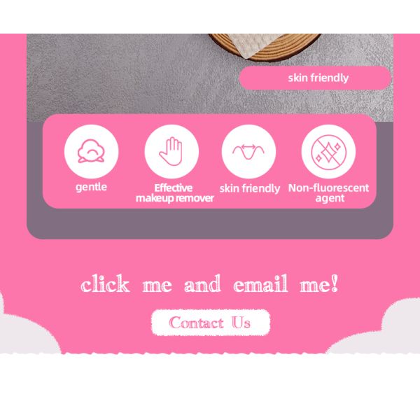 Custom Logo Premium Disposable Cotton White Facial Make-Up Remover Pads Soft Skin Care Cleaning OEM