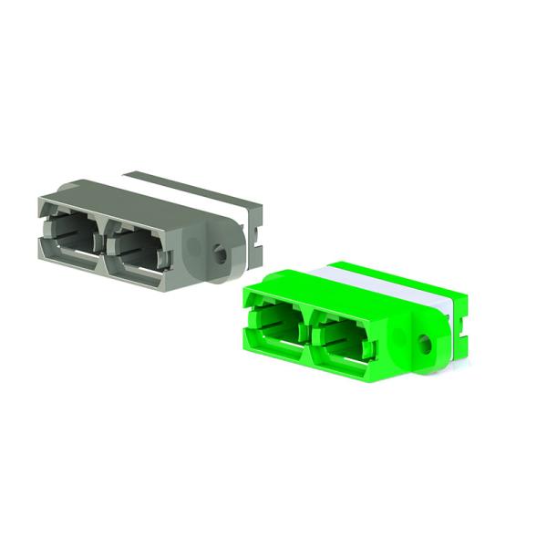 High Precision Mold Fiber Optic To MPO Adapter Plastic Pigatail Connectors