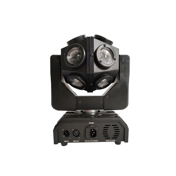 12*10W RGBW 4in1 Pro Stage Lighting 360 Rotation Football Moving Head Stage Lights