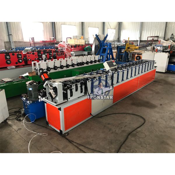“M Shape Shutter Door Roll Forming Machine Galvanized Steel Door Making Equipment quipment ” ”
