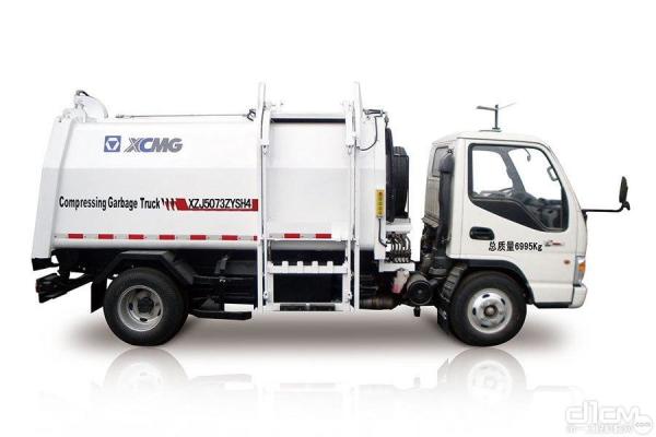 16000L Side Loader Garbage Truck