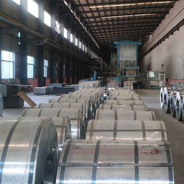 ISO 4998 Hot Dip Zinc Coated Galvanised Steel Coil 0.8*1250MM Mini Spangle Chromate Conversion Coating
