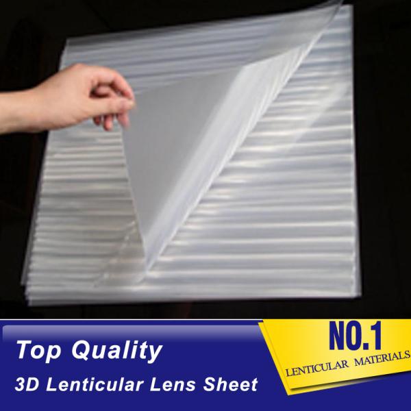 Blank PP 3D Lenticular Sheets Suppliers 75 lpi PP Excellent Custom 3D Lenticular Plastic Sheets For Sale Ecuador
