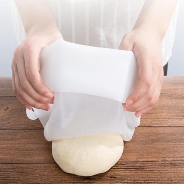 Passoire pliable épaissie de silicone, tamis pliant de silicone de FDA avec la poignée