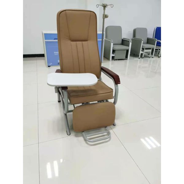 Marrón azul de la silla trasera ajustable IV con el marco de acero inoxidable