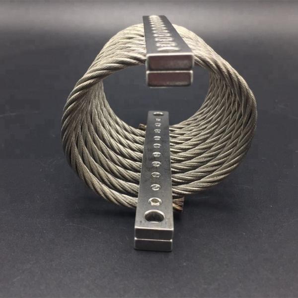 Acessórios de máquina personalizados Controle de choque de vibração Isolador de vibração de trilhos de construção naval