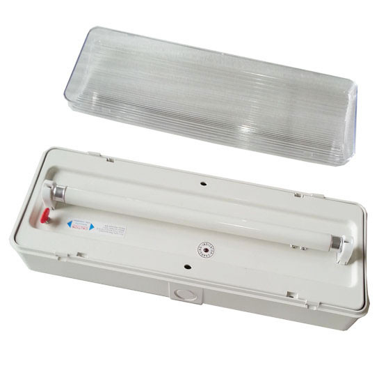 220V LED Battery Rechargeable Emergency Light With Test Button IP20 L103N