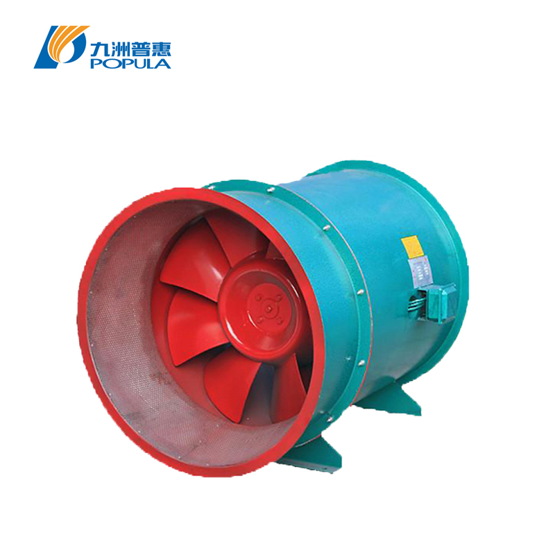 Fire Smoke Exhaust Fan High Volume Axial Fan For Industrial Buildings HVAC Duct Systems