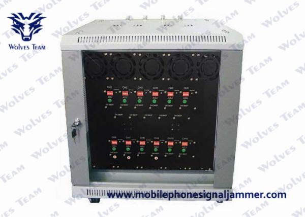 500M Range High Power Mobile Jammer Outdoor Waterproof GPS 4G 6 Output Channels
