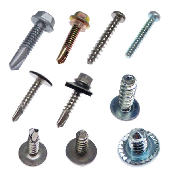 Metal Galvanized Hexagonal Hex Self Drilling Screw with Rubber Washer Length 1mm-500mm