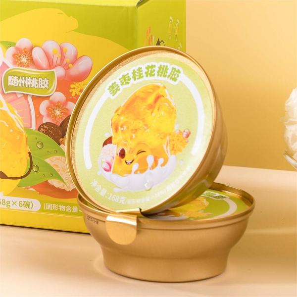 Ginger Jujube Stewed Peach Gum Dessert Collagen Instant Food