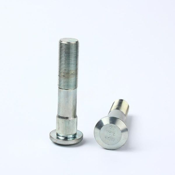 TZZB/1669 Durable Carbon Steel Galvanized Wheel Hub Bolts for Auto Parts