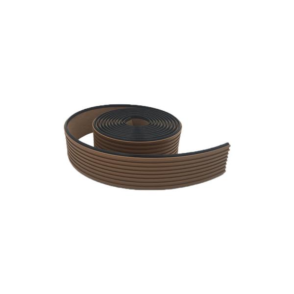 Waterproof Anti-slip Soft PVC Composite Teak Deck Boat Flooring Below 10mm for Outdoor