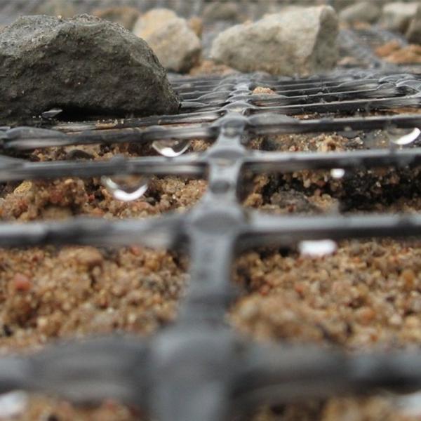 High Strength Polyester Geogrid For Basal Embankments And Soil Slope Walls Reinforcement