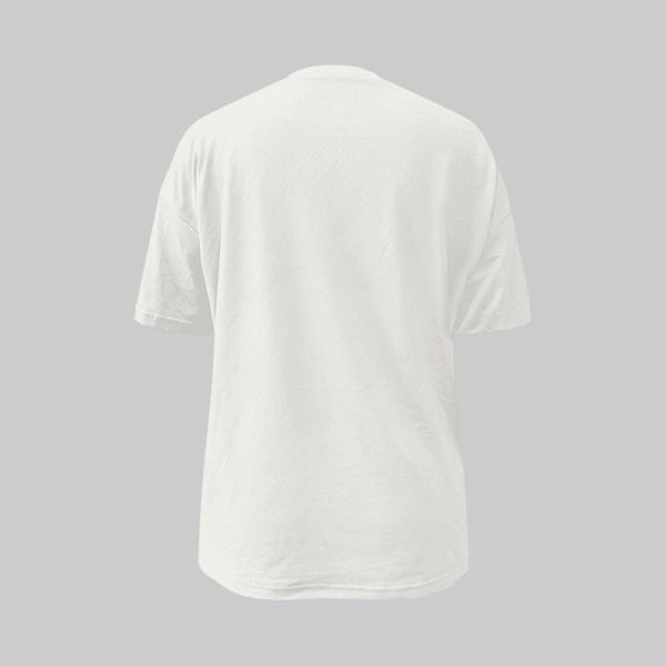 Round Neckline Women T Shirts XS Size Loose Fit Basic Crew Neck T Shirt