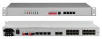 Multiplexor de fibra óptica 8/16 canales FXO/FXS + 8 canales E1 + 4 canales Ethernet 10/100M + 4 canales RS232/422/485